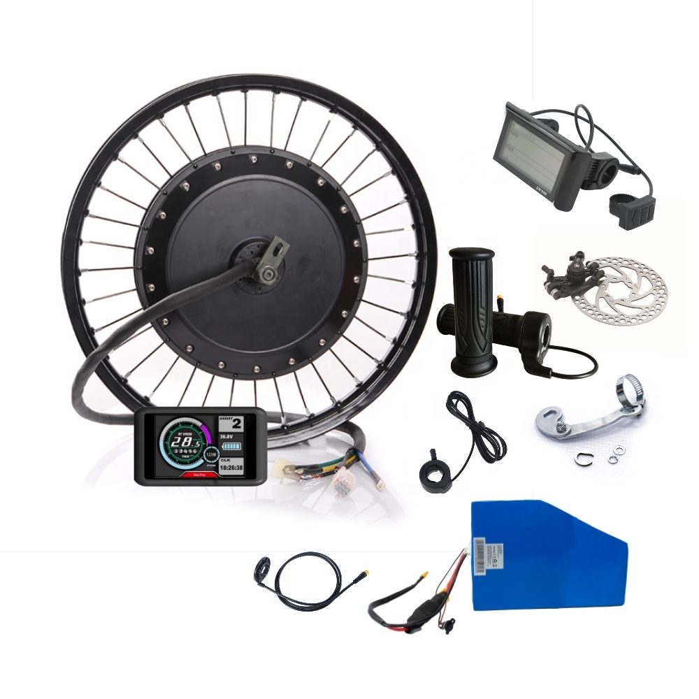 Electric Motorcycle Conversion Kit 72V - Kit di conversione bici per bicicletta