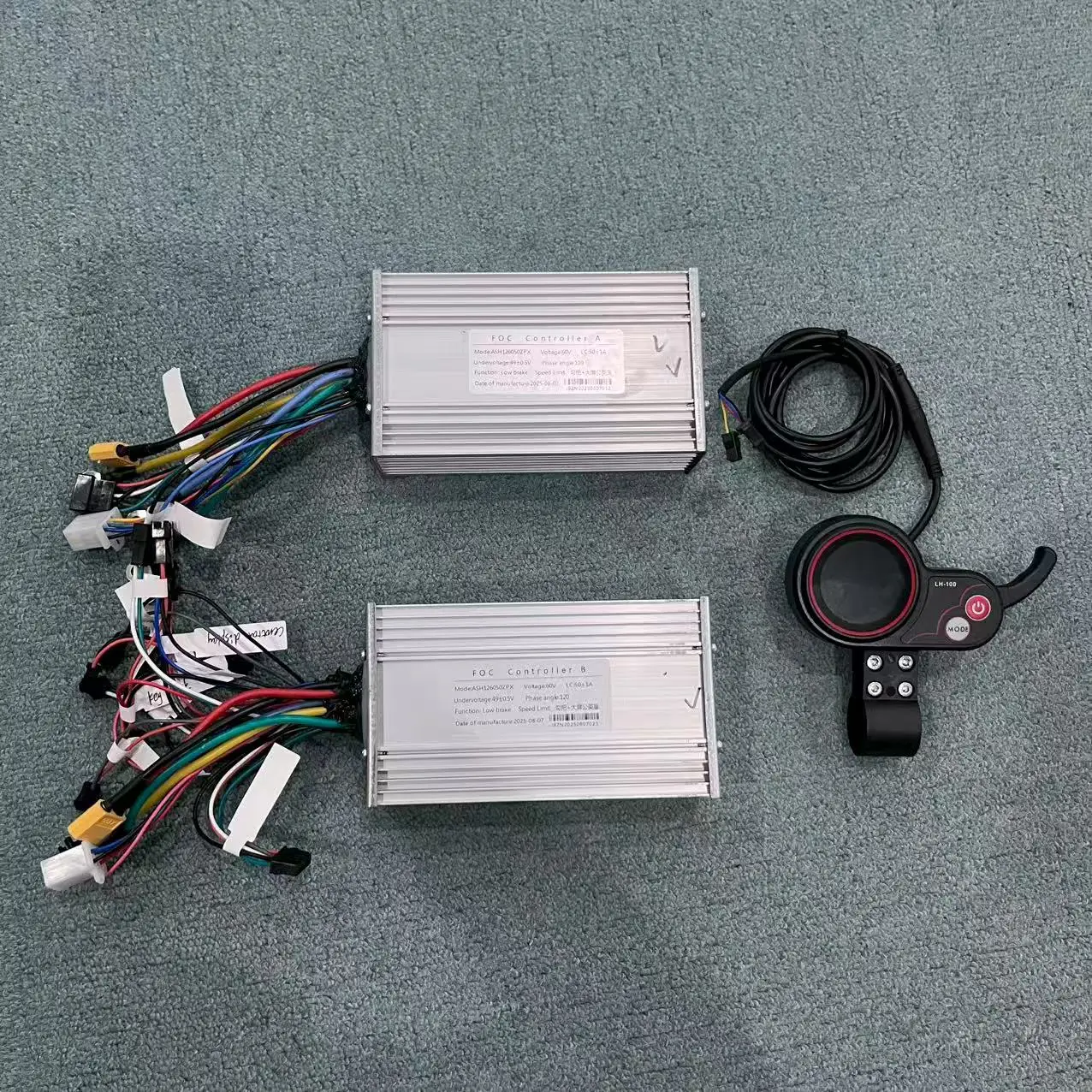 60V 5600W Dual Motor Electric Scooter - Controller di velocità FOC per scooter
