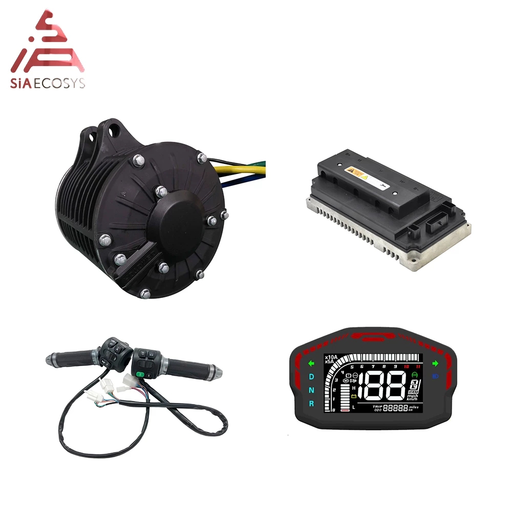 Mid Drive Motor Kit 72V 3000W - Kit di conversione per moto elettrica
