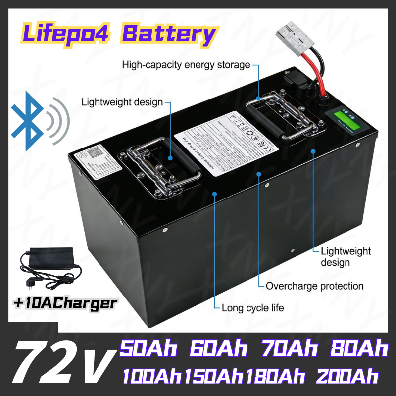 72V 60Ah Lifepo4 Battery Pack - Batteria al Litio XNY-72V LifePo4 50Ah