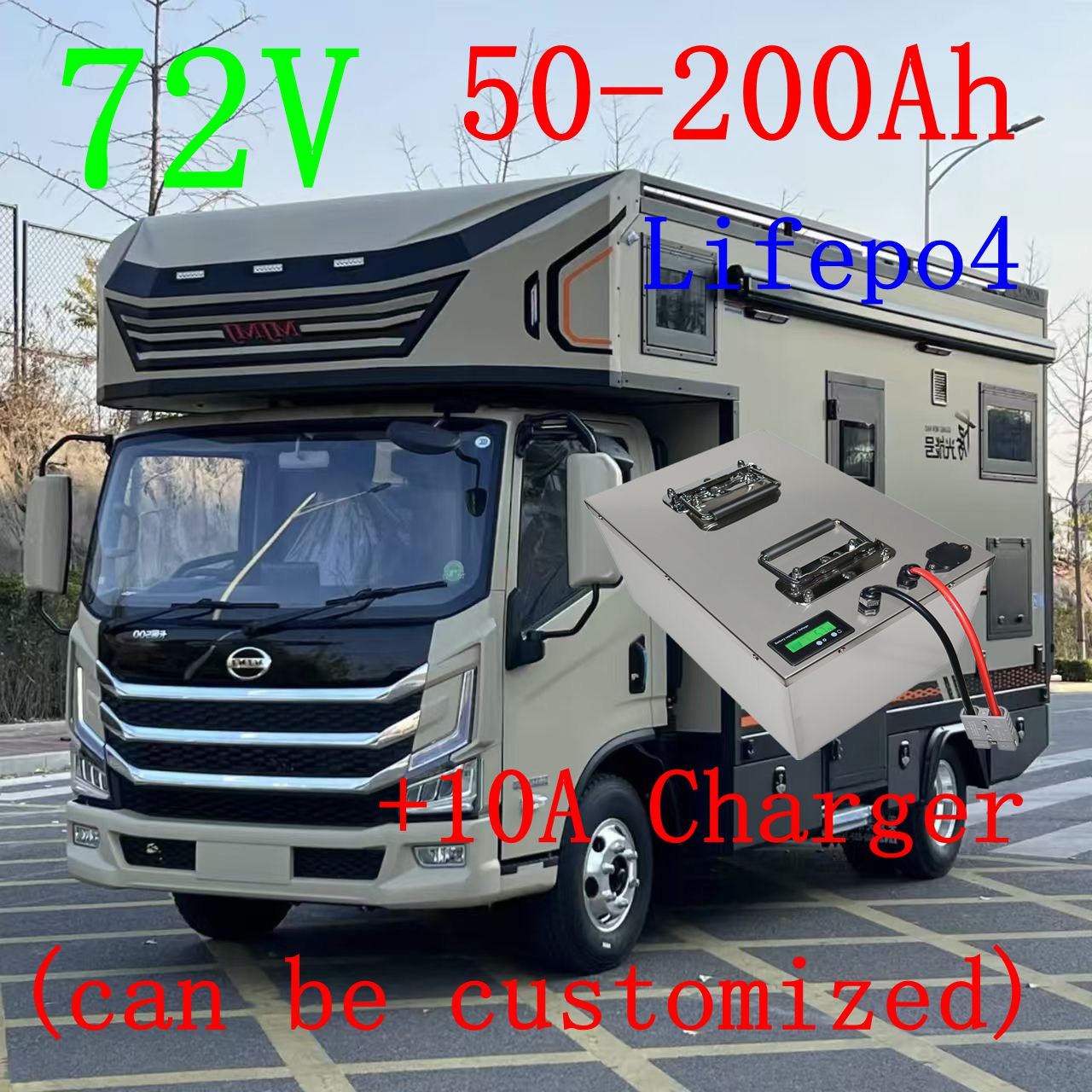72V 60Ah Lifepo4 Battery Pack - Batteria al litio Lifepo4 72V 50Ah