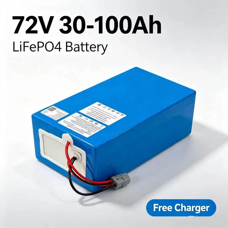 72V 60Ah Lifepo4 Battery Pack - Batteria XNY al Litio LiFePO4 72V
