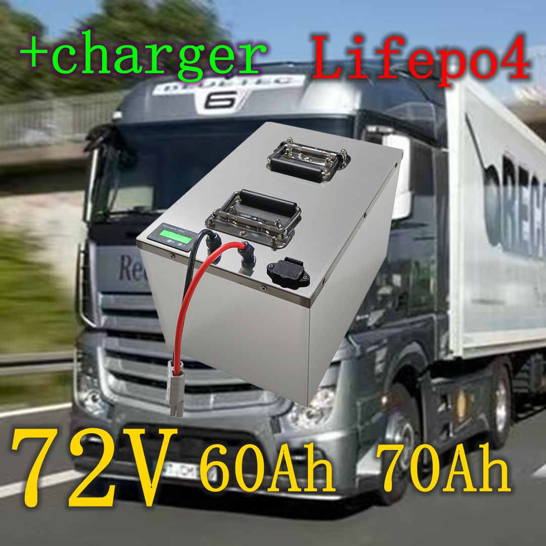 72V 60Ah Lifepo4 Battery Pack - Batteria Ricaricabile al Litio LiFePO4 72V