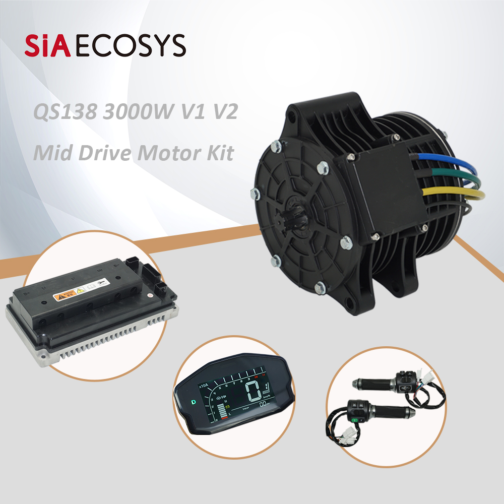 Kit Motore Centrale QSMOTOR QS - Mid Drive Motor Kit 72V 3000W recensione e prezzo