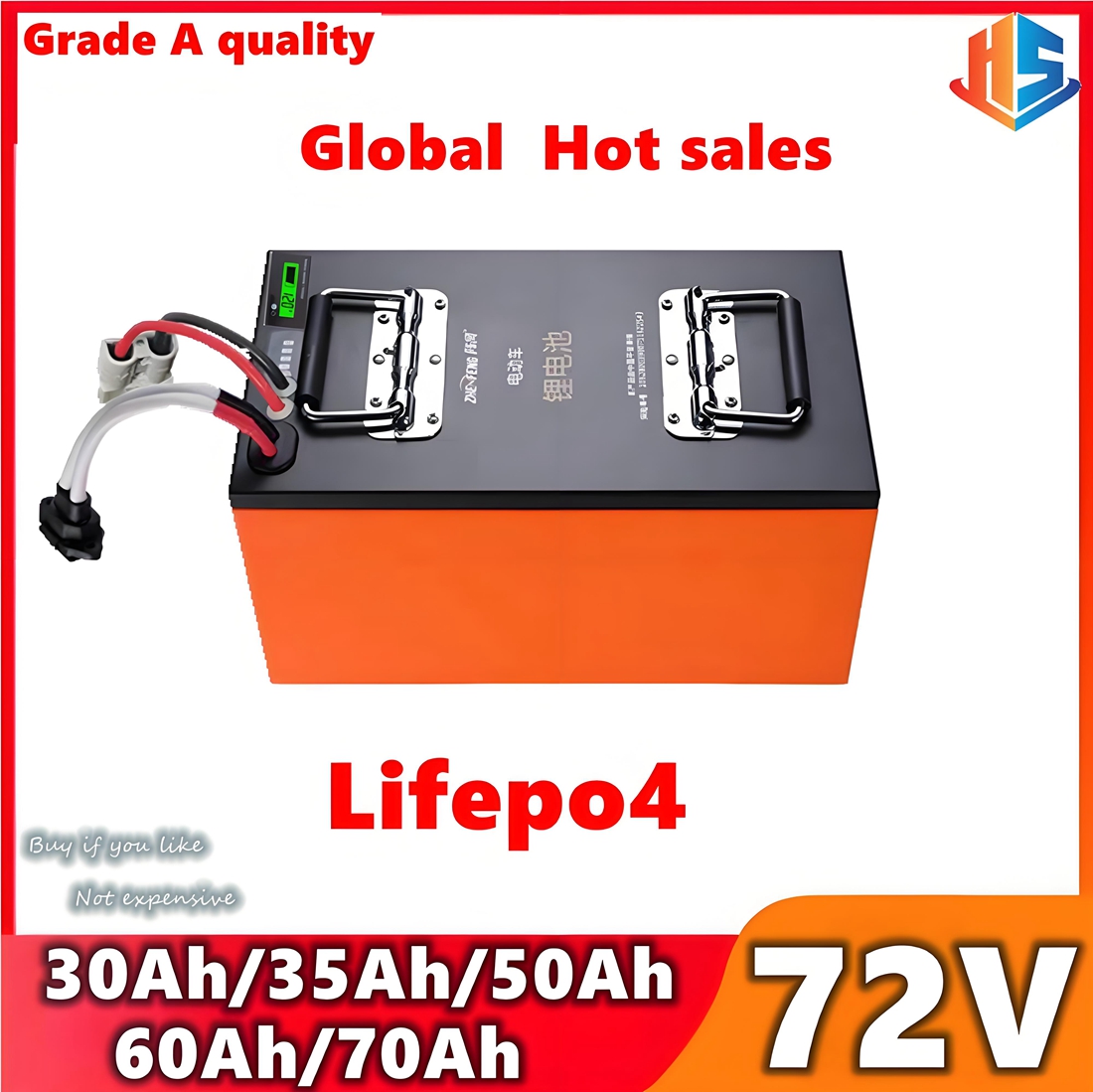 Batteria Lifepo4 72V 50Ah 60AH - 72V 60Ah Lifepo4 Battery Pack recensione e prezzo